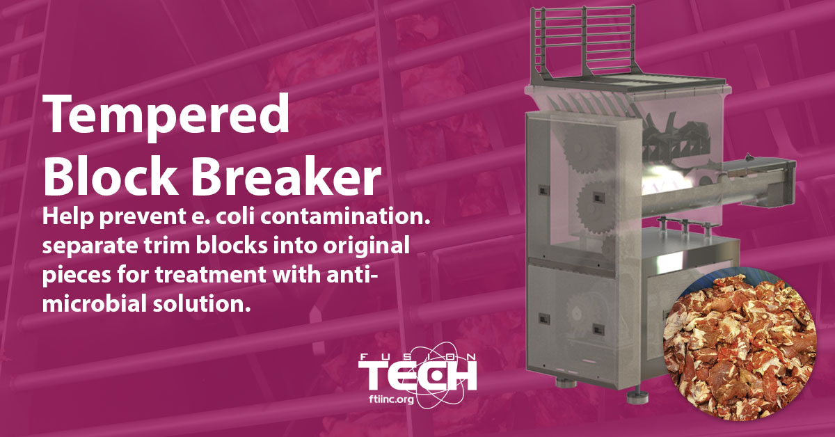 Tempered Block Breaker  Fusion Tech Integrated