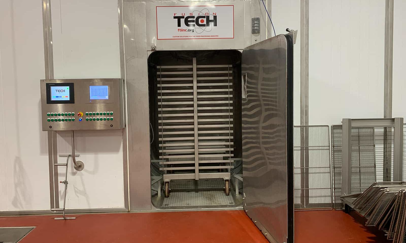 door seal for a smokehouse