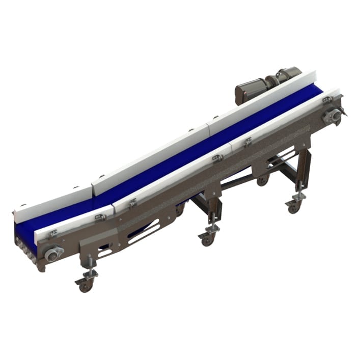 sh-5 shredder discharge conveyor