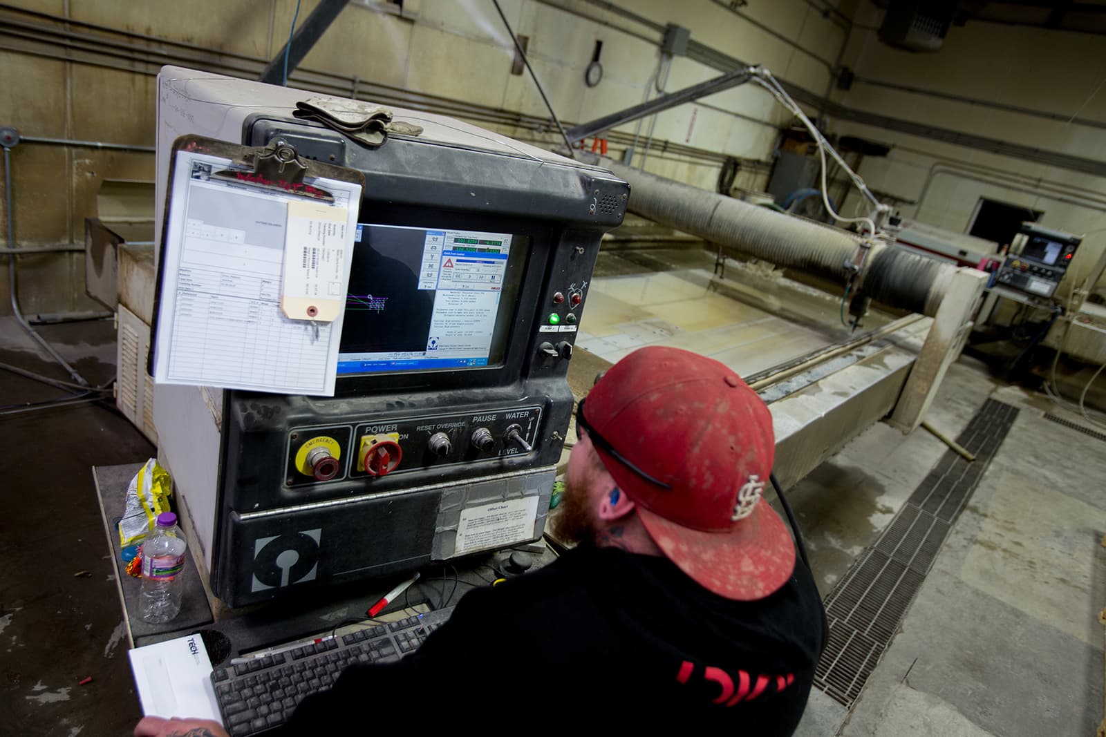 fabrication waterjet