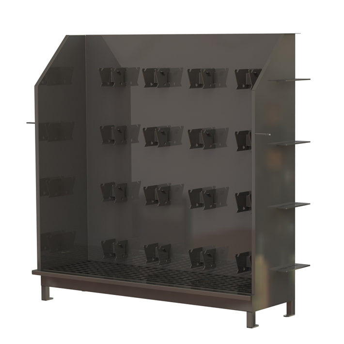 vende berg scale bucket wash wall