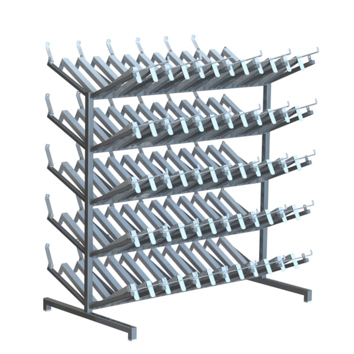 A-07974 locking boot rack