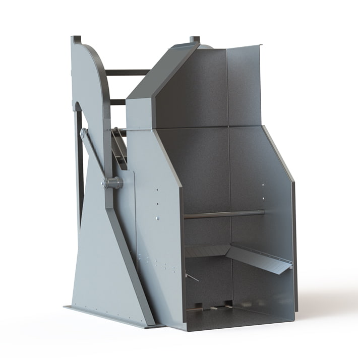 A-08965 102in lift and pivot dumper