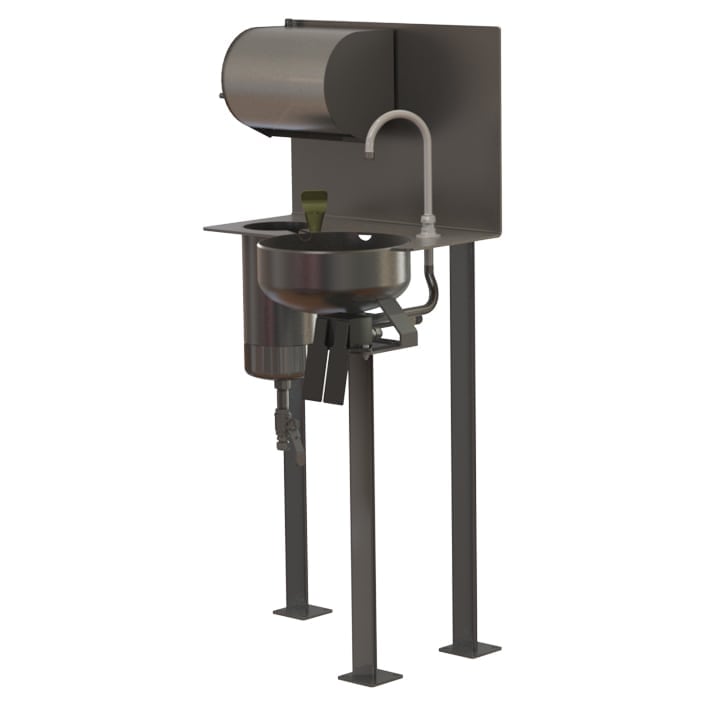 A-10746-01-Sink-with-Sterilizer A-10746-01 sterilizer sinks