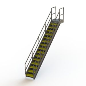 a-04939 stairs with drip pans