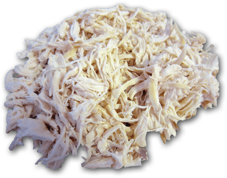 shredded chicken