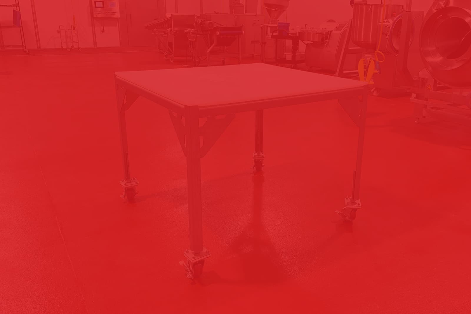 stainless steel table