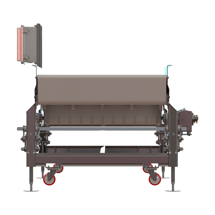 conveyor casters to footpads