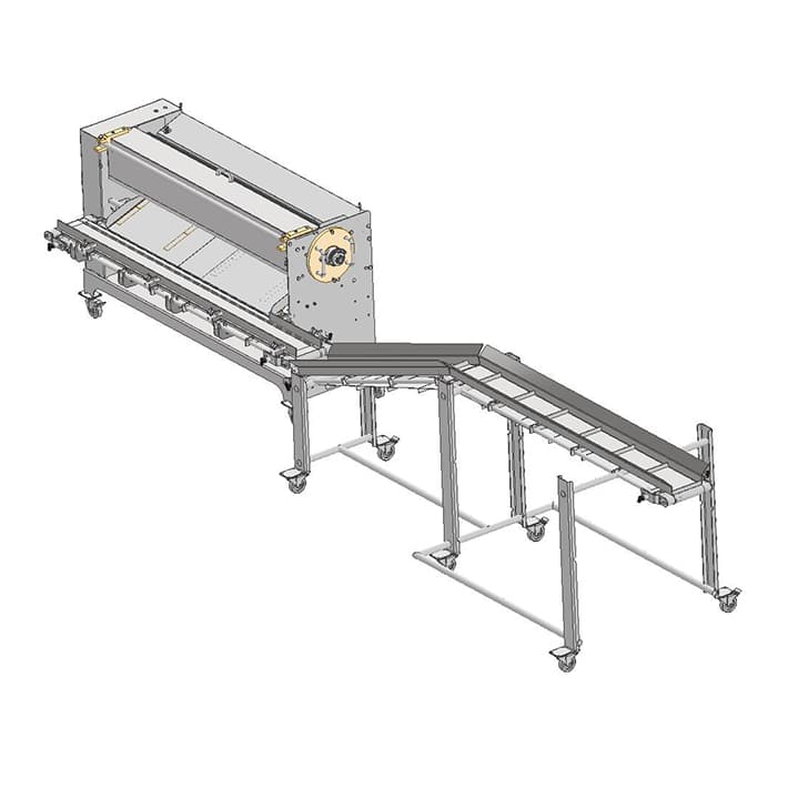Snack stick cutter custom system