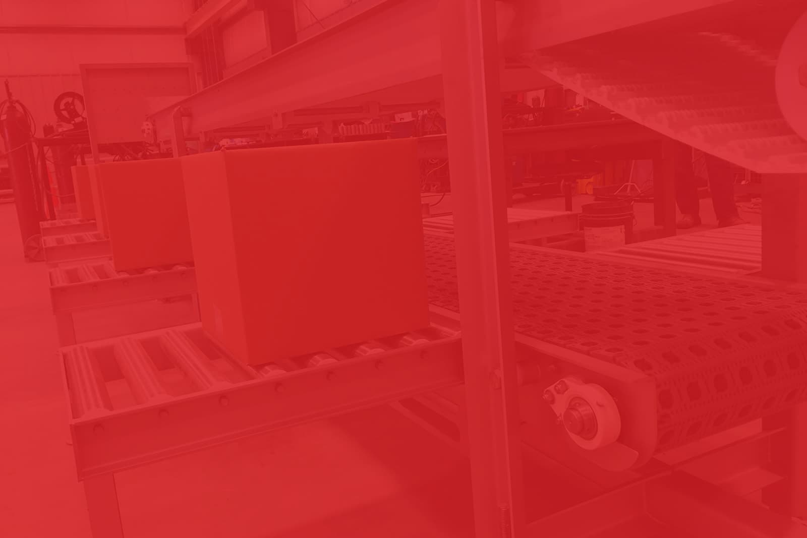two tier pack off conveyor