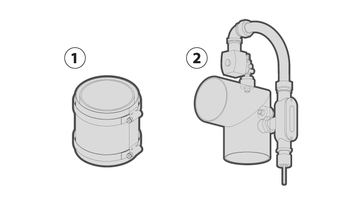 Smoke Generator Piping Included