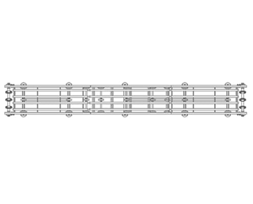 a-11692 flat incline flat conveyor